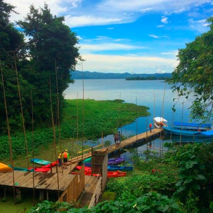 Lake catemaco mexico